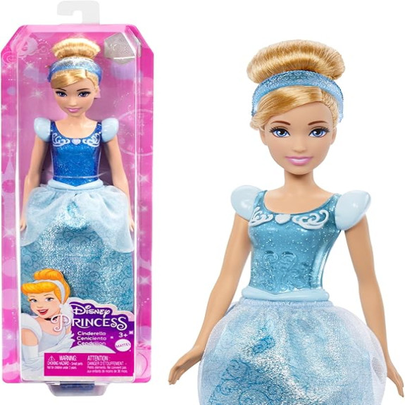 Disney Princess Fashion Core Doll - Cinderella